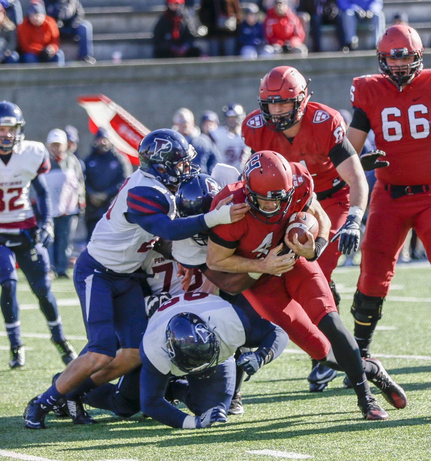 Harvard Preview Penn Quakers (44) at Harvard Crimson (44) New