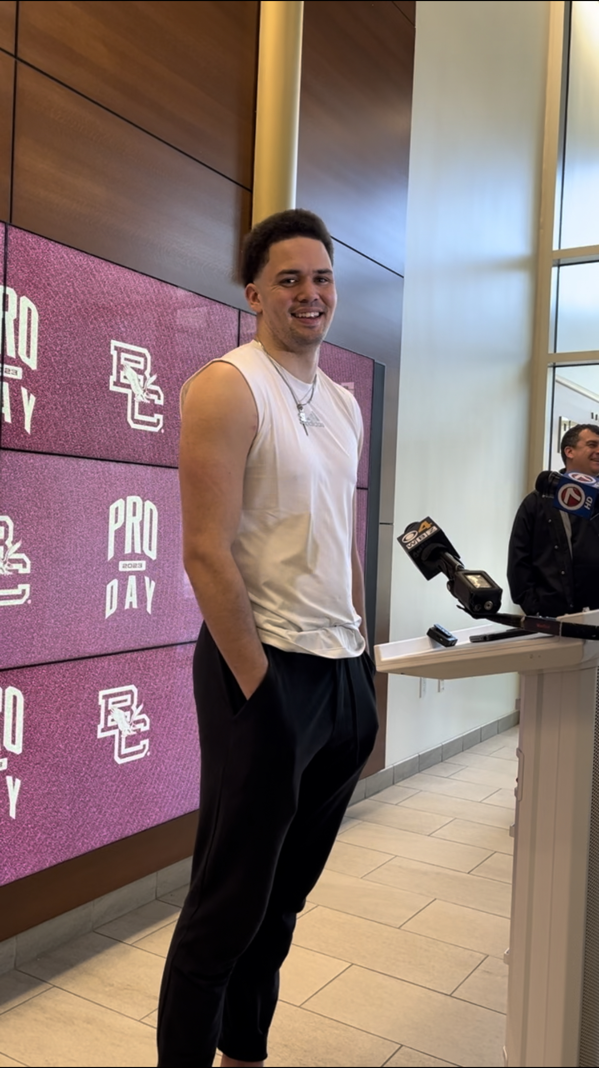 For the Burton family, Boston College Pro Day provides unique