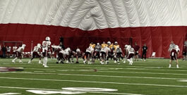 New England prospects take in UMass practice