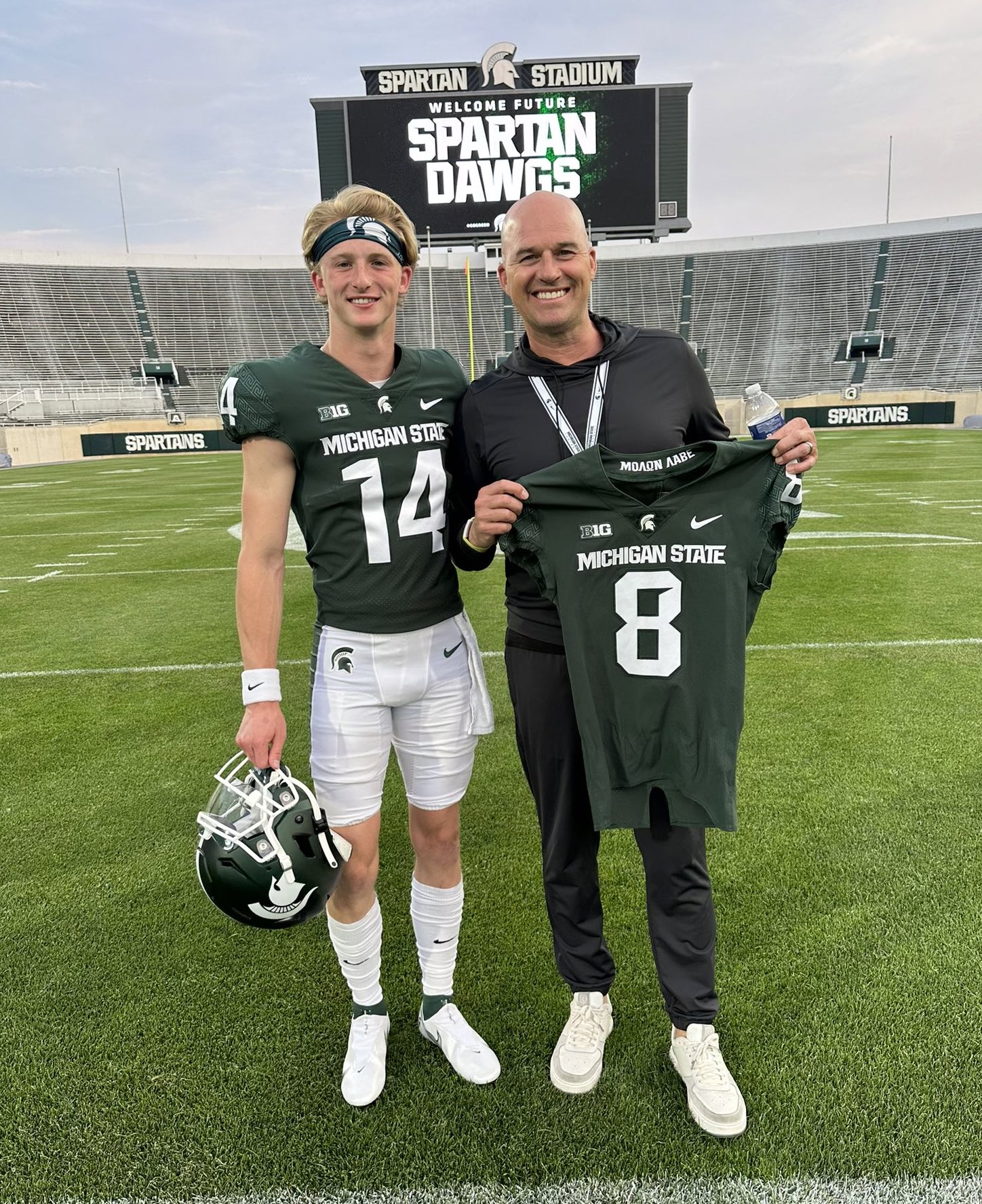 Henry Hasselbeck carves his own path by committing to Michigan State – New  England Football Journal®