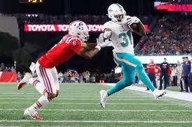 Patriots can't finish comeback, fall to Dolphins in 24-17