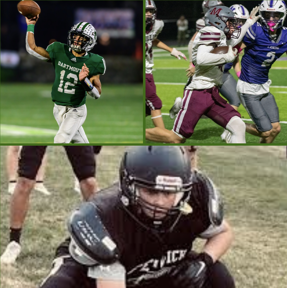 Hart, Giardi & Perillo forging their own football paths – New England ...