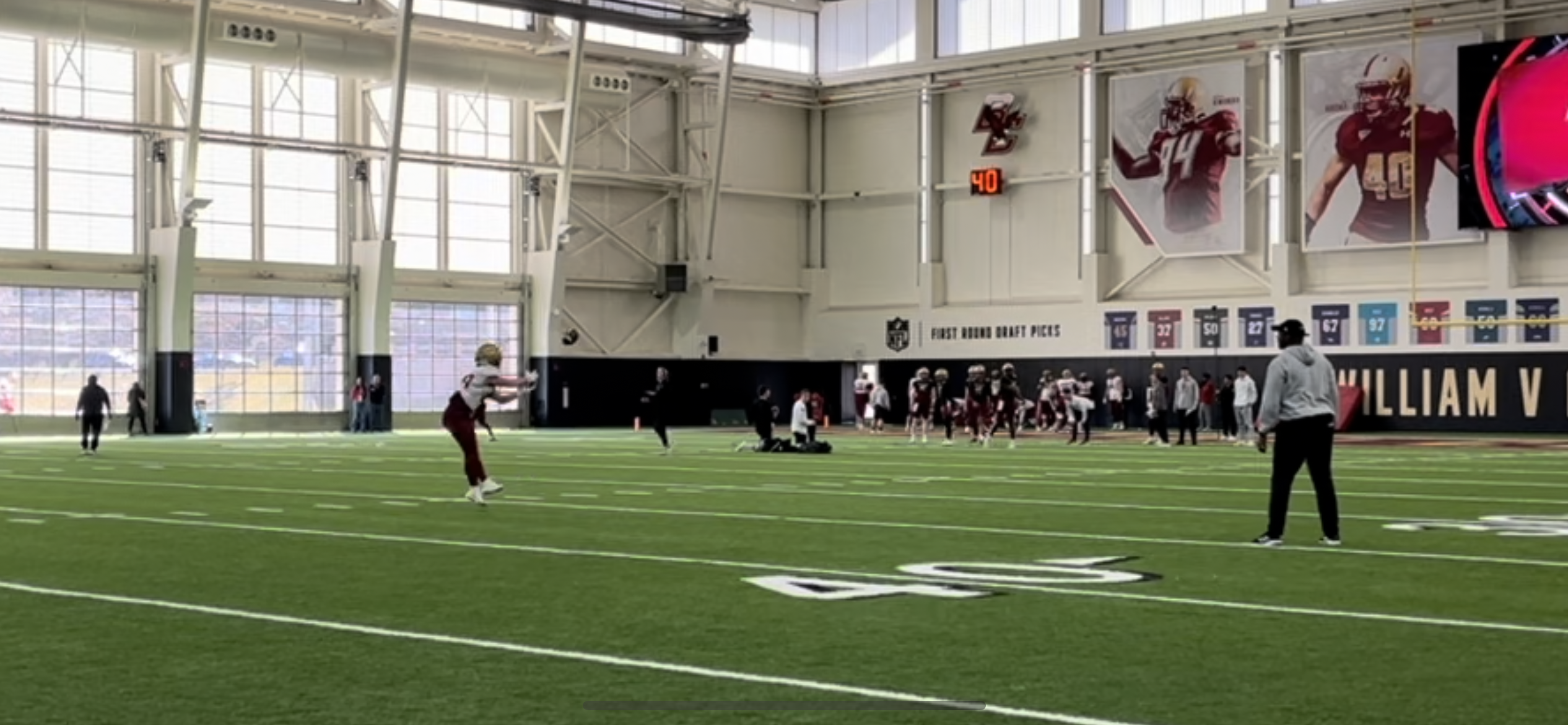 Sights & sounds from Day 6 of BC spring ball – New England Football ...