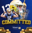 Catching up with Blake Hebert after his commitment to Notre Dame