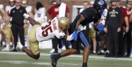 No. 14 SMU 38, Boston College 28 – Eagles’ upset bid falls short