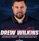 Patriots assistant Drew Wilkins serving as defensive coordinator of East team at East-West Shrine Bowl