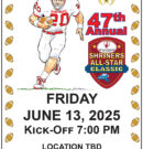 47th Shriners All-Star Football Classic teams and coaches announced