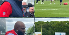 What stood out from the open OTA for the Patriots?