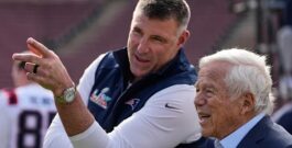 Patriots owner Robert Kraft openly defends Mike Vrabel on First Take