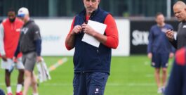 After a difficult off-season, Vrabel returns to his sanctuary. The football field